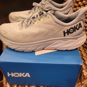 HOKA W ARAHI 6Light Blue/Gray Running Shoes 9.5B